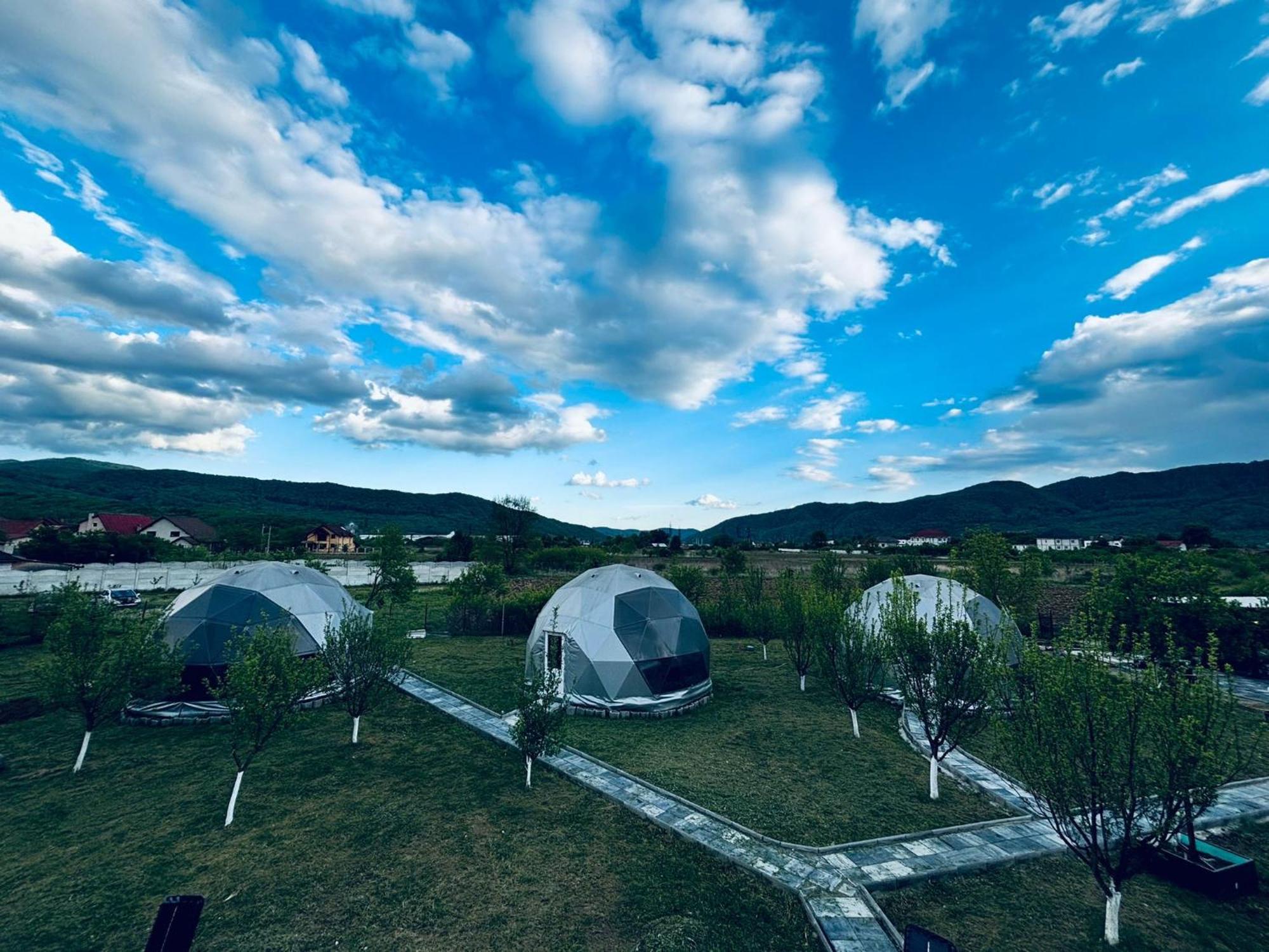 Sun Garden Glamping Domes Hotel Călimăneşti Eksteriør billede